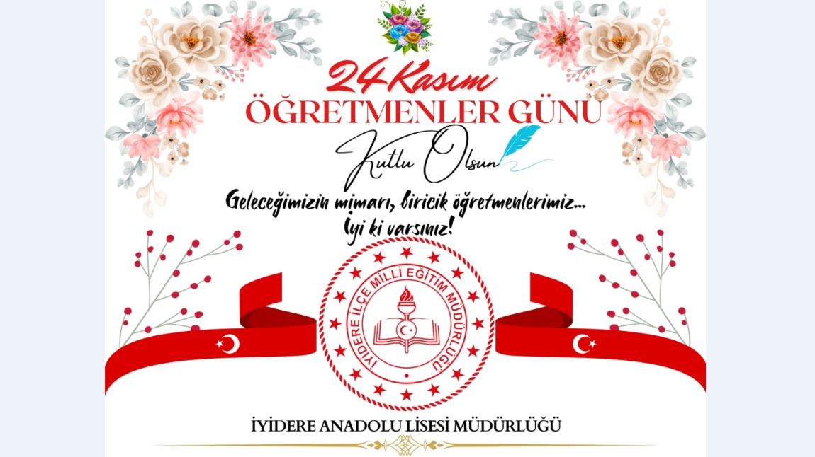 24 KASIM ÖĞRETMENLER GÜNÜ KUTLU OLSUN